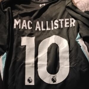 Nike Black Soccer Shorts with White Number 10